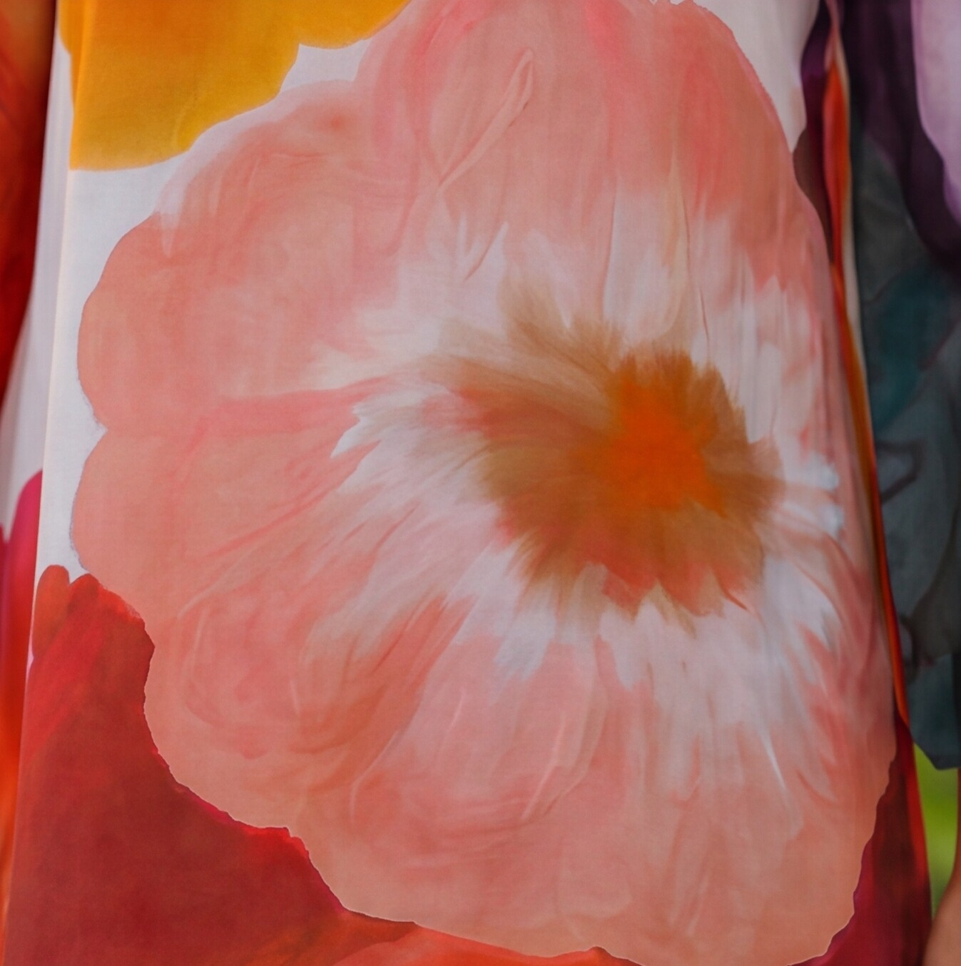 Sunset Blossom Printed Kurta Set